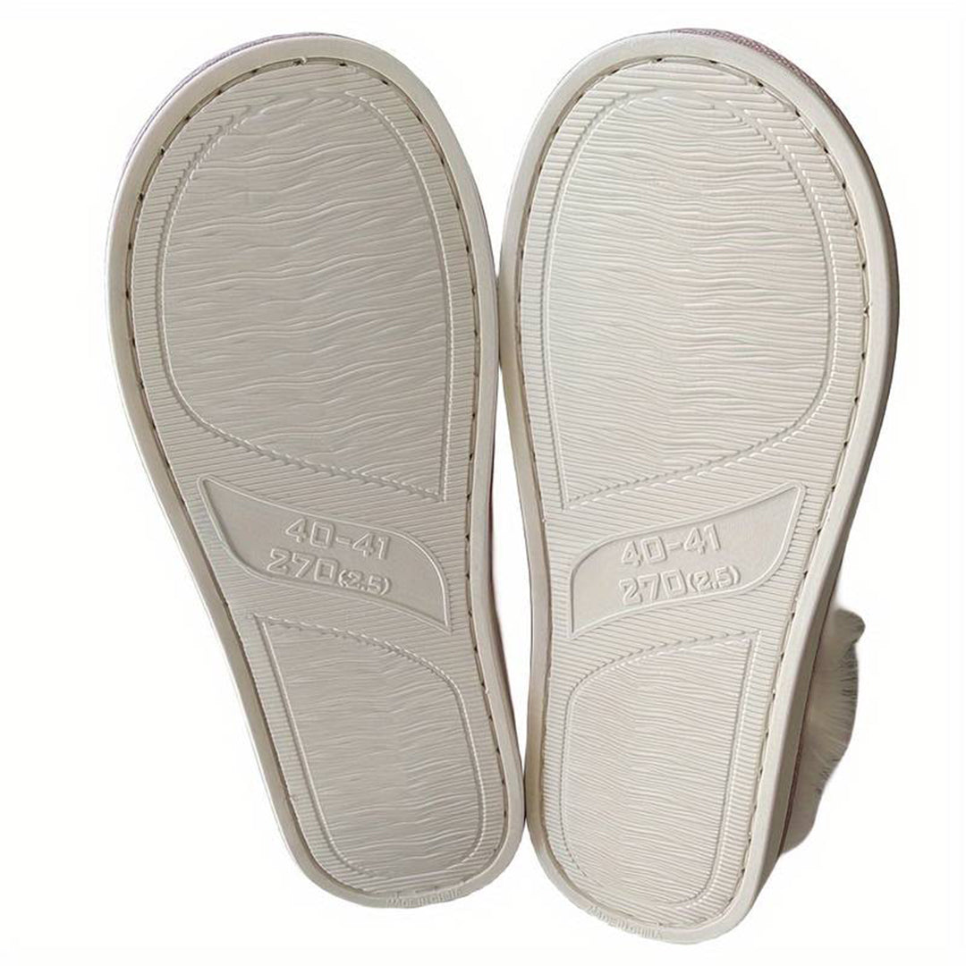 THIJS - Warm slip-on slippers for women