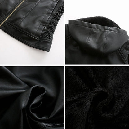 MIRJETE - Stylish leather jacket