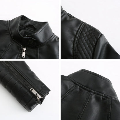 MARIJA - Stylish leather jacket