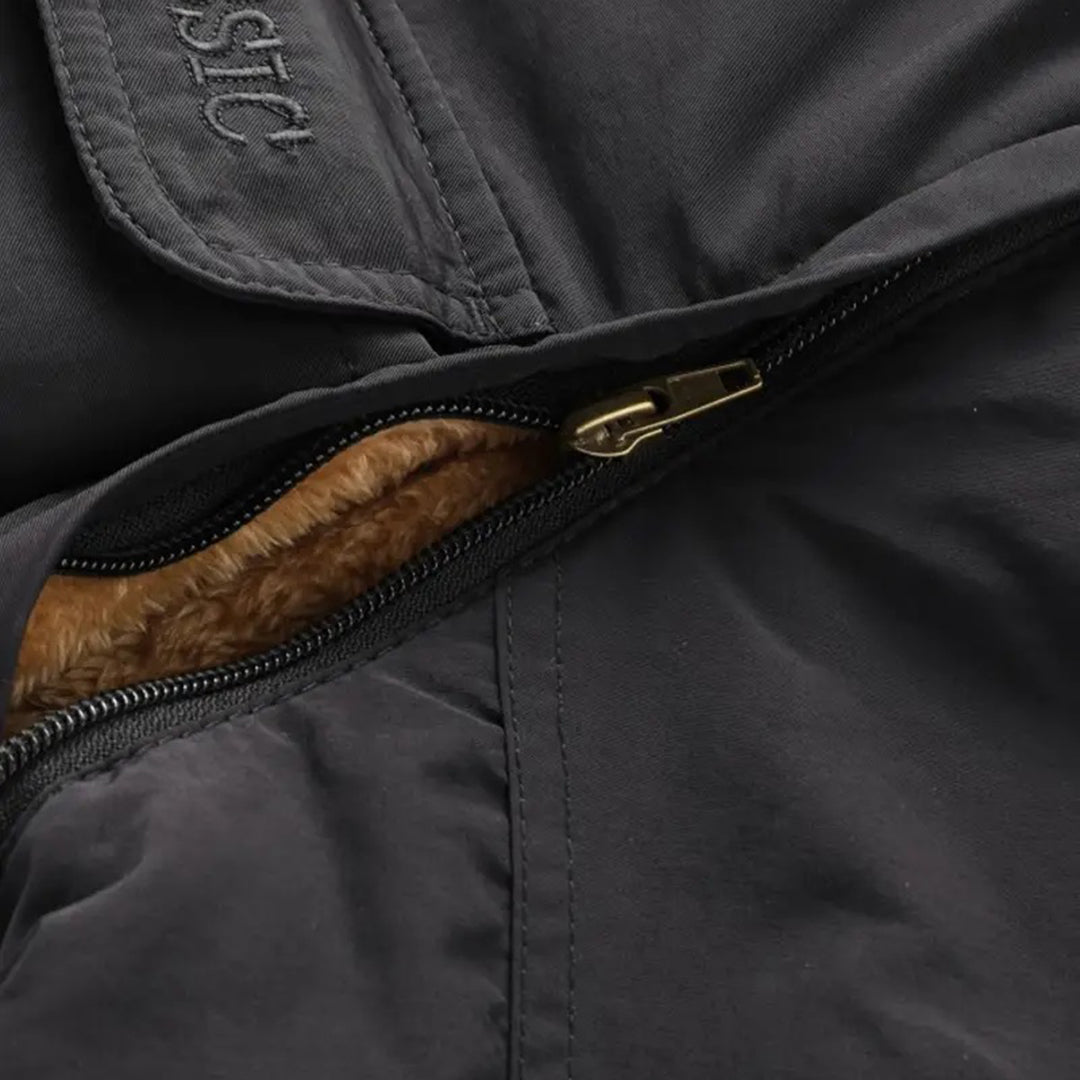 FRANCIS - Men's winter jacket with detachable hood