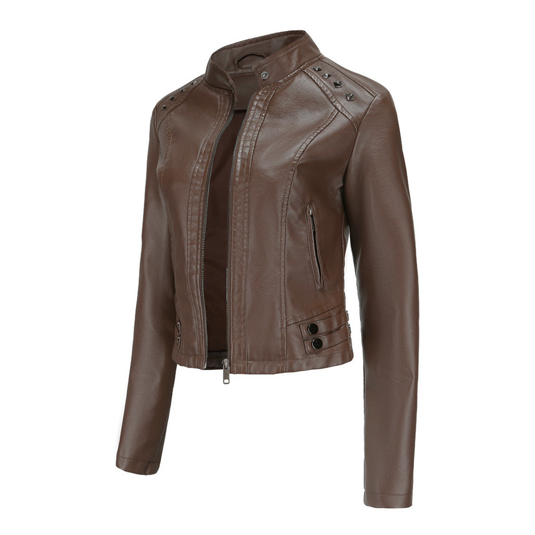 NAJLA - Stylish leather jacket