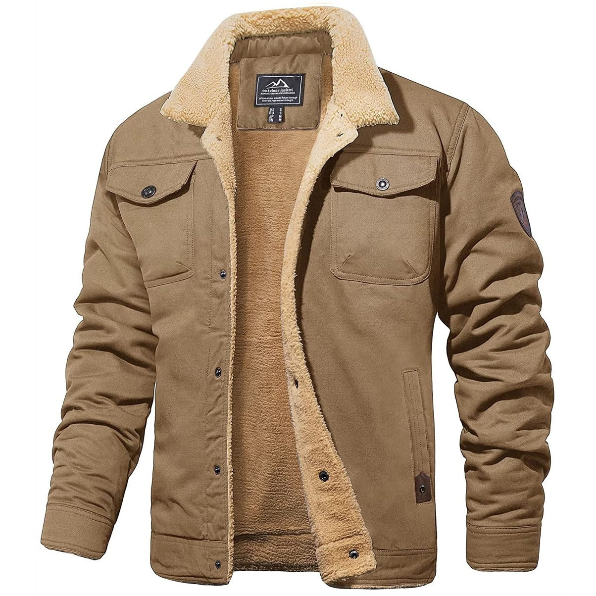 DIRK - Vintage bomber jacket voor heren