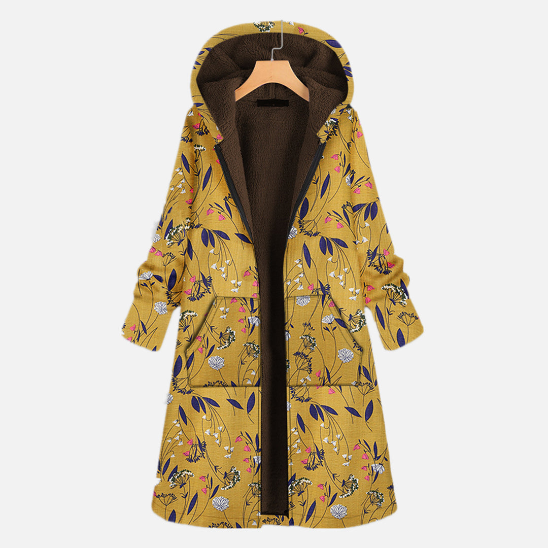 ESIE - Women's Long Hooded Coat