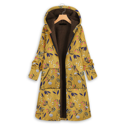 ESIE - Women's Long Hooded Coat