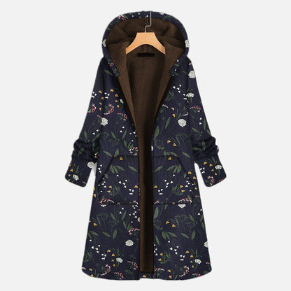 ESIE - Women's Long Hooded Coat