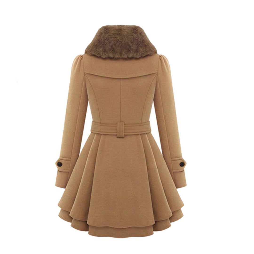 Eliza - Warm and long winter coat for women