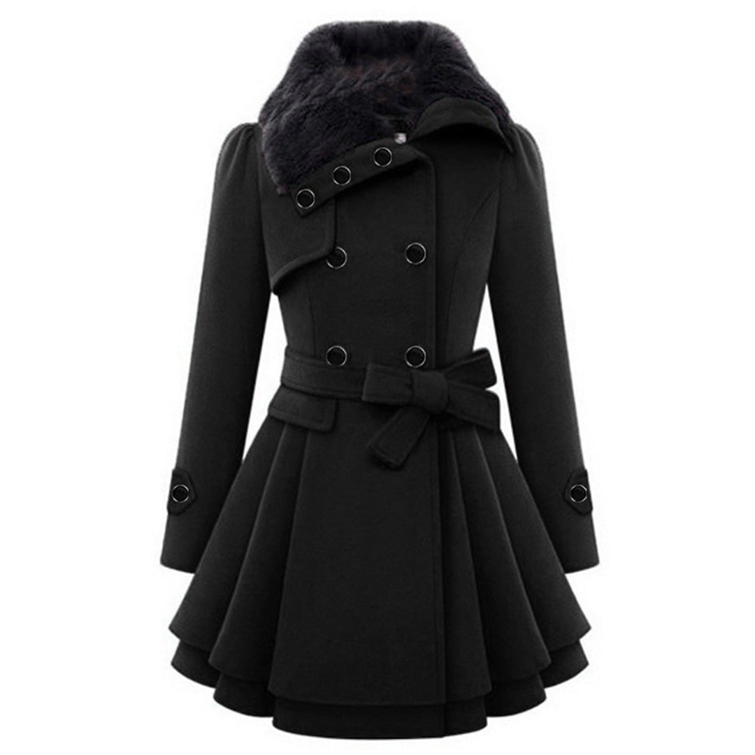 Eliza - Warm and long winter coat for women