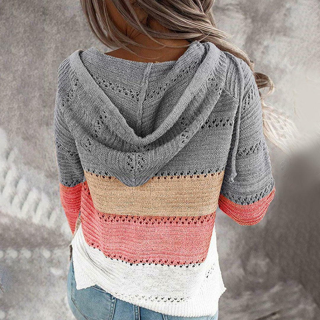 AVALYNN - Stylish v-neck sweater