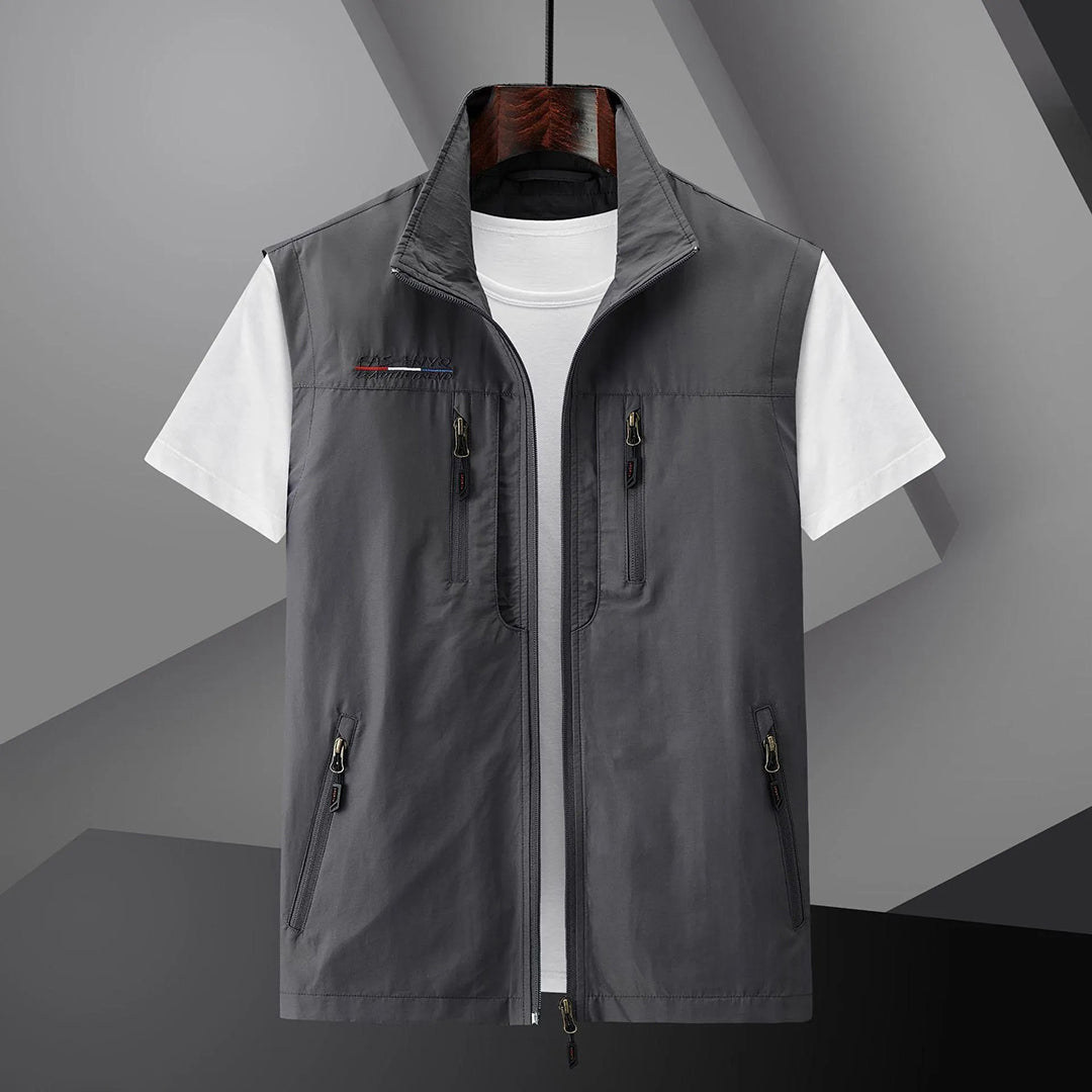 SAMUEL - Multi-pocket and quick-drying vest