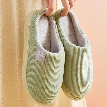 IVANNA - Warm slip-on slippers for women