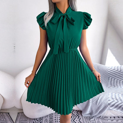 EMER - Fashionable pleated dress