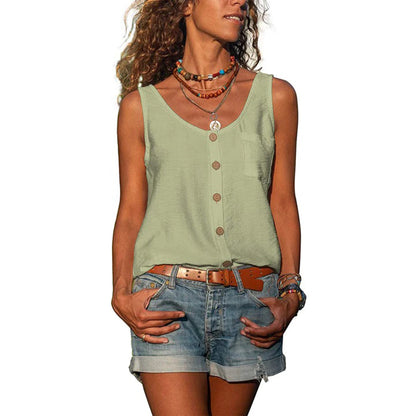 WILLA - Casual sleeveless top