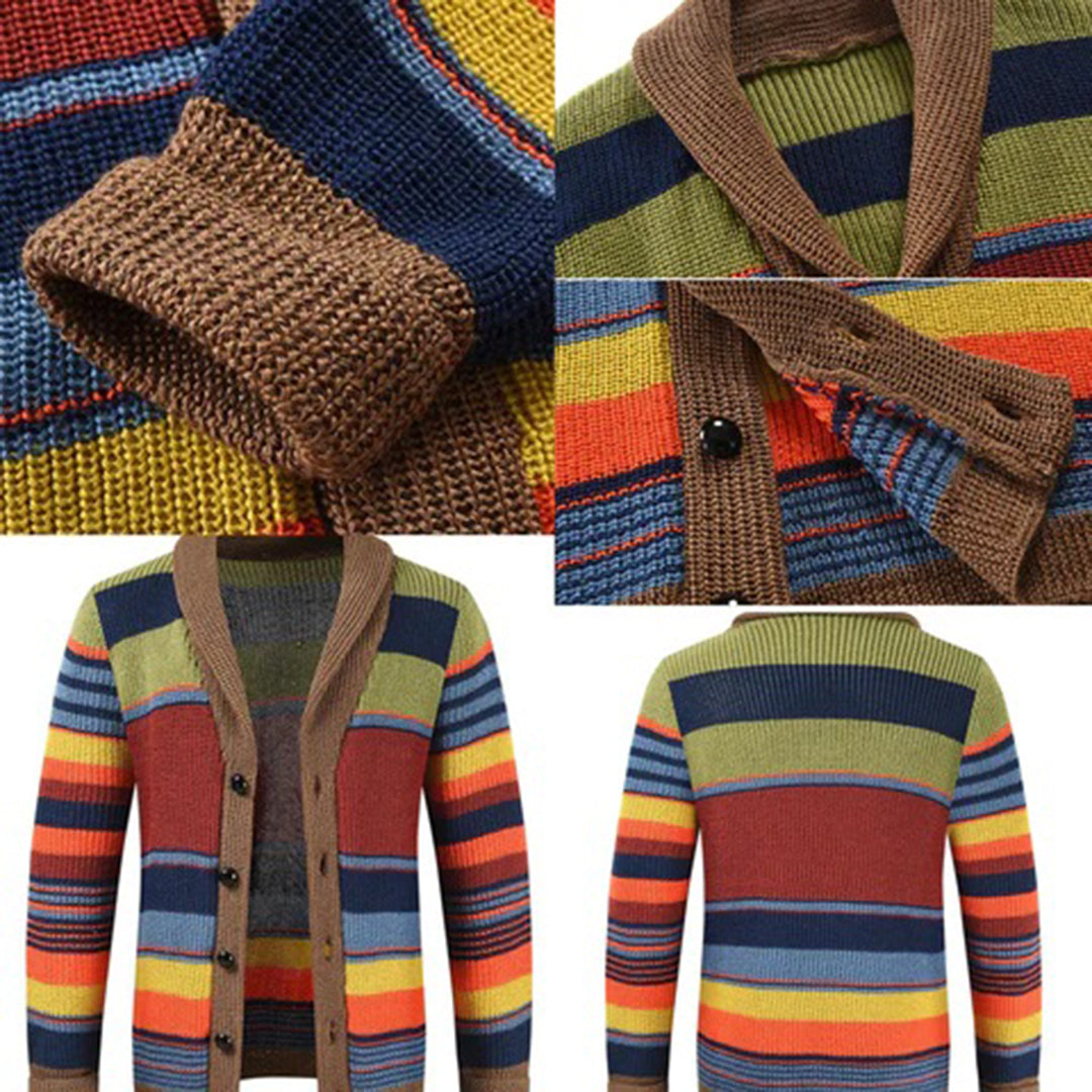 JACKETS - Knitted vintage sweater and cardigan for men