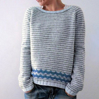 KAMALA - Long knitted sweater for women