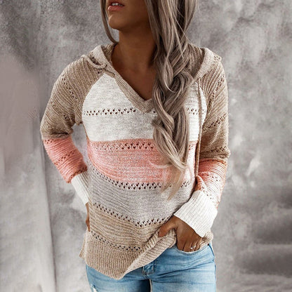 AVALYNN - Stylish v-neck sweater