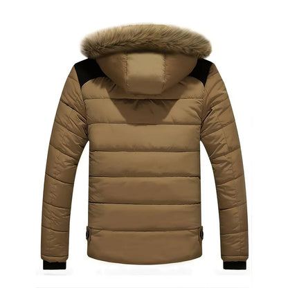 JIM - Men's parka with detachable hood