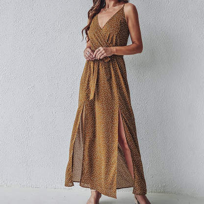 EIRINI - Maxi dress with slit