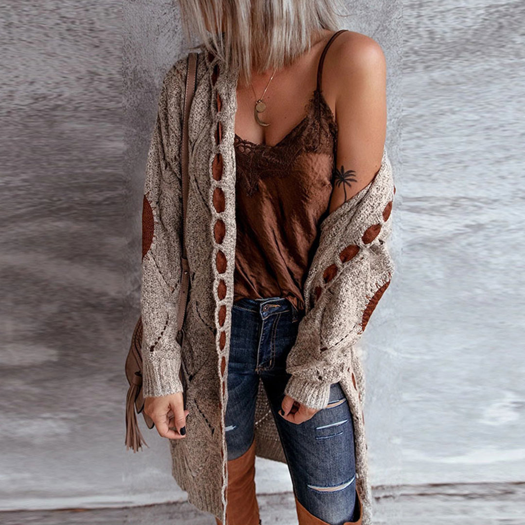 SOPHIA - Fashionable hooded cardigan