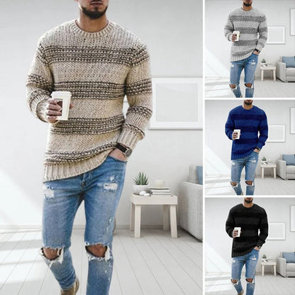 LANDYN - Chunky knit Norwegian sweater for men