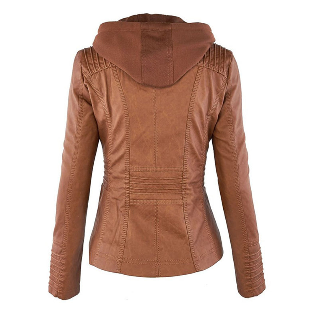 LIESL - Leather summer jacket for women 