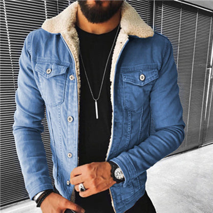 Leo - Men's denim jacket