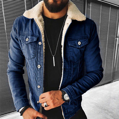 Leo - Men's denim jacket