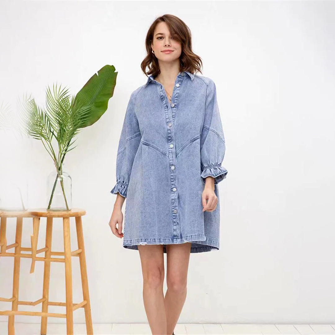 AMAYAH - Comfortable shirt dress