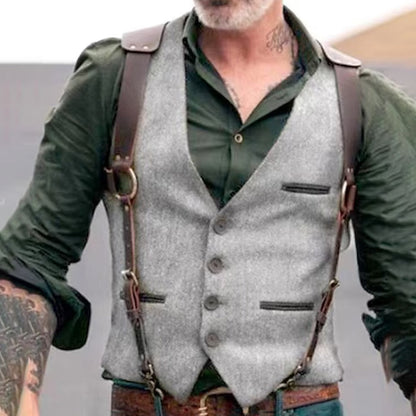 JAMES - Casual vest for men