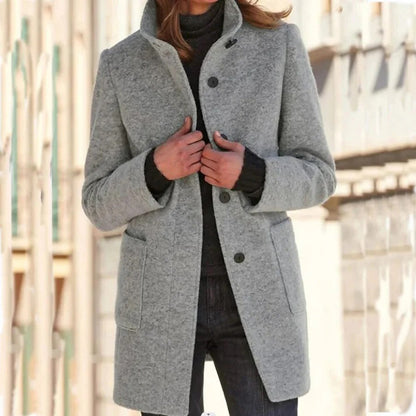 DONATIENNE - Soft and cozy ladies coat