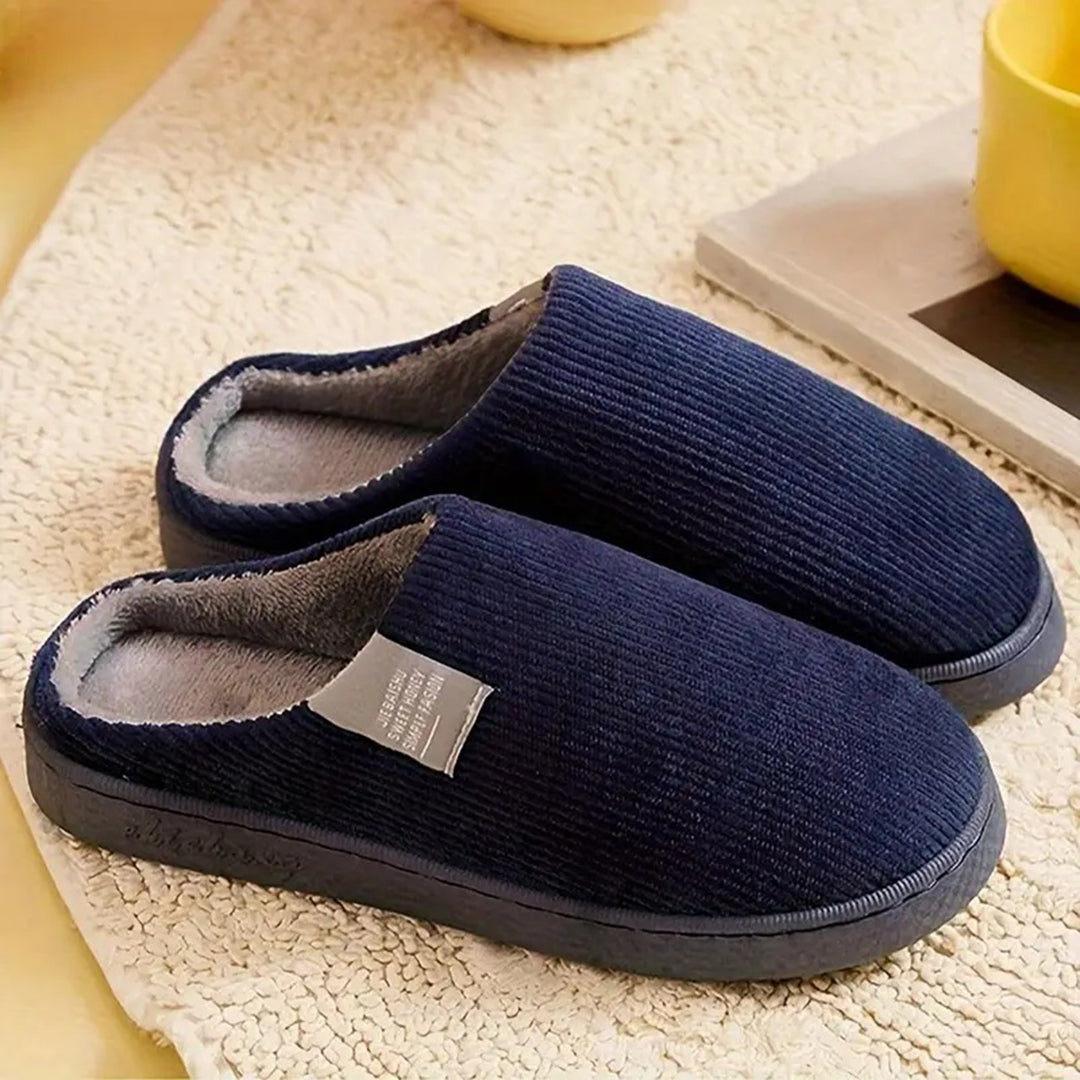 IVANNA - Warm slip-on slippers for women