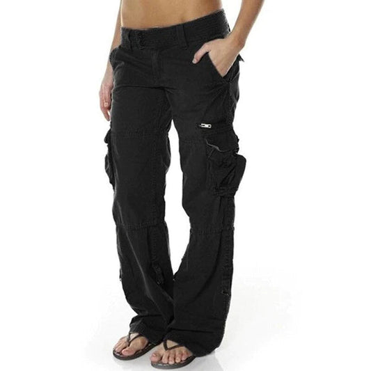 Paloma - Cargo pants with pockets for women