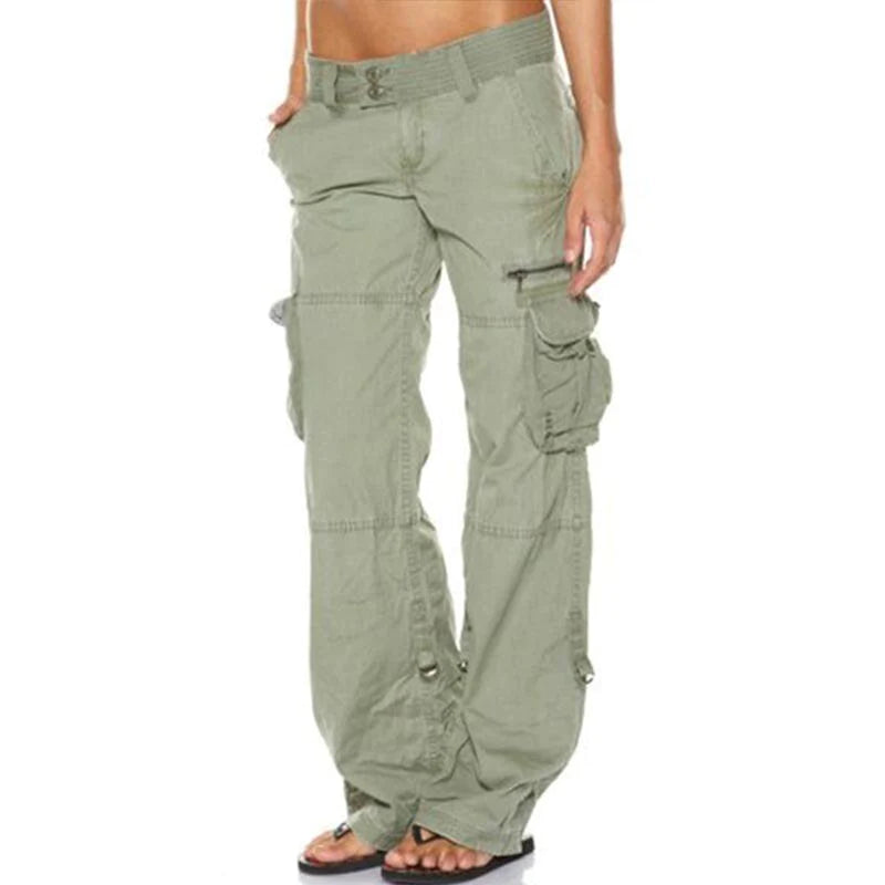 Paloma - Cargo pants with pockets for women