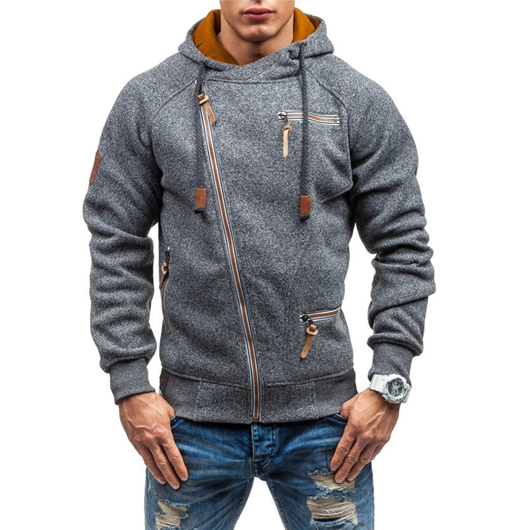 Paul - Fleece vest met capuchon voor heren