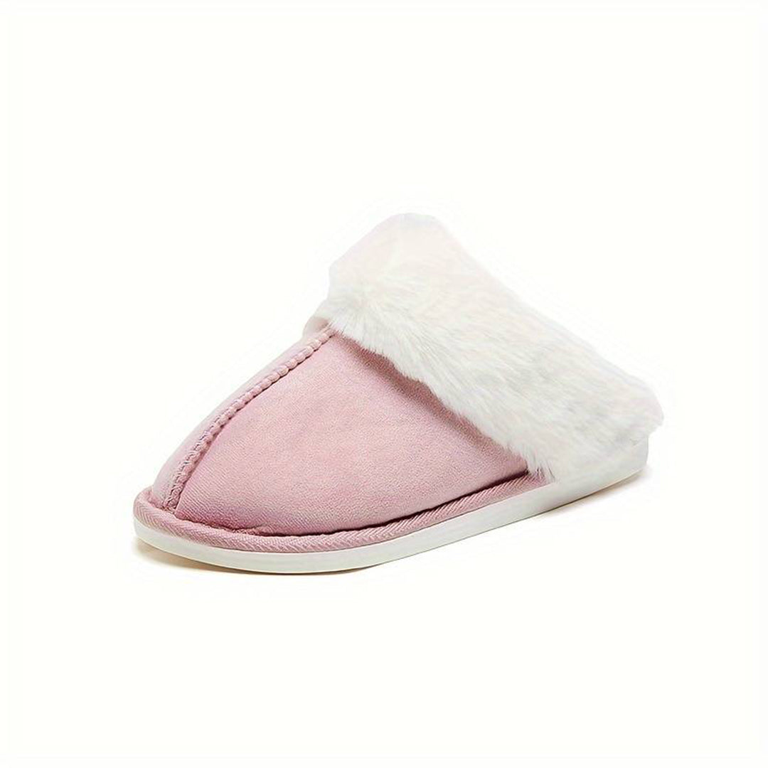 THIJS - Warm slip-on slippers for women