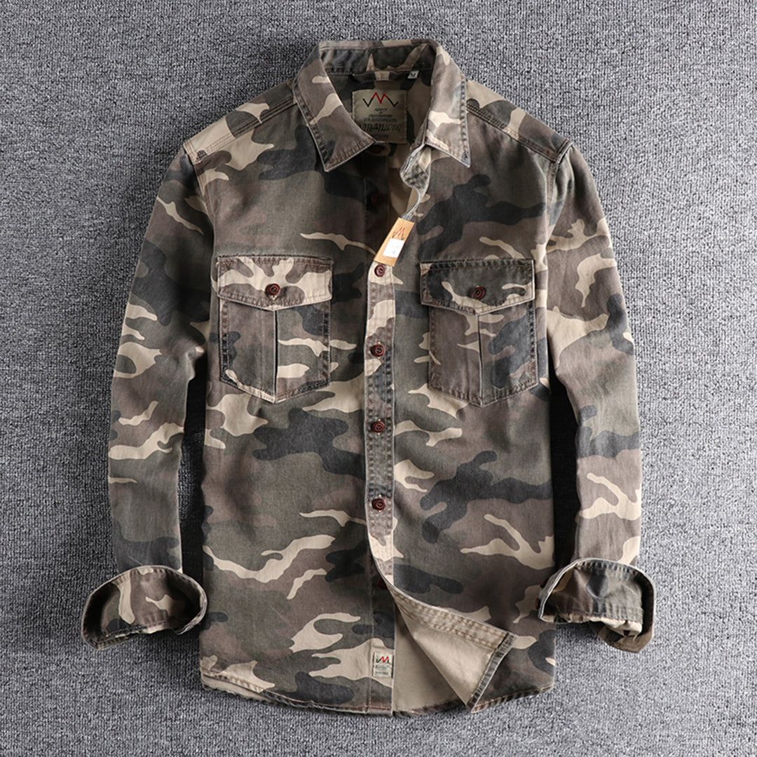 AUBERT - Men's camouflage shirts