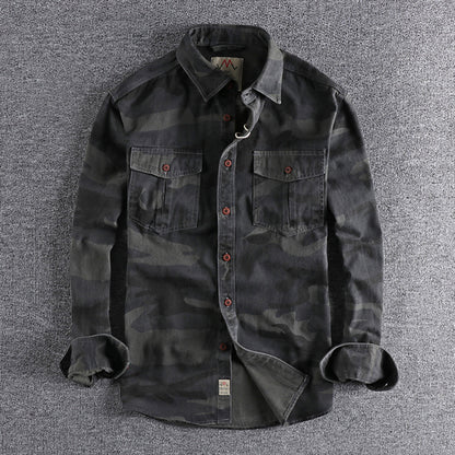 AUBERT - Men's camouflage shirts