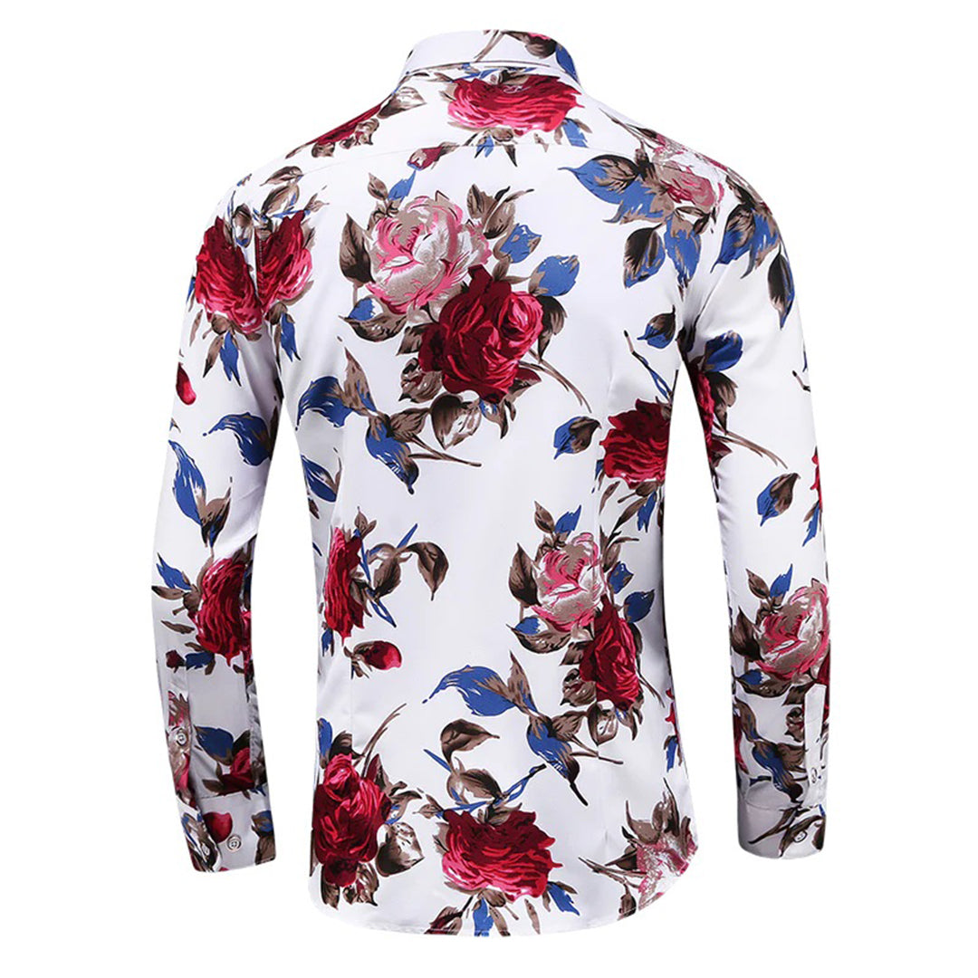 ENRIQUE - Men's floral shirt