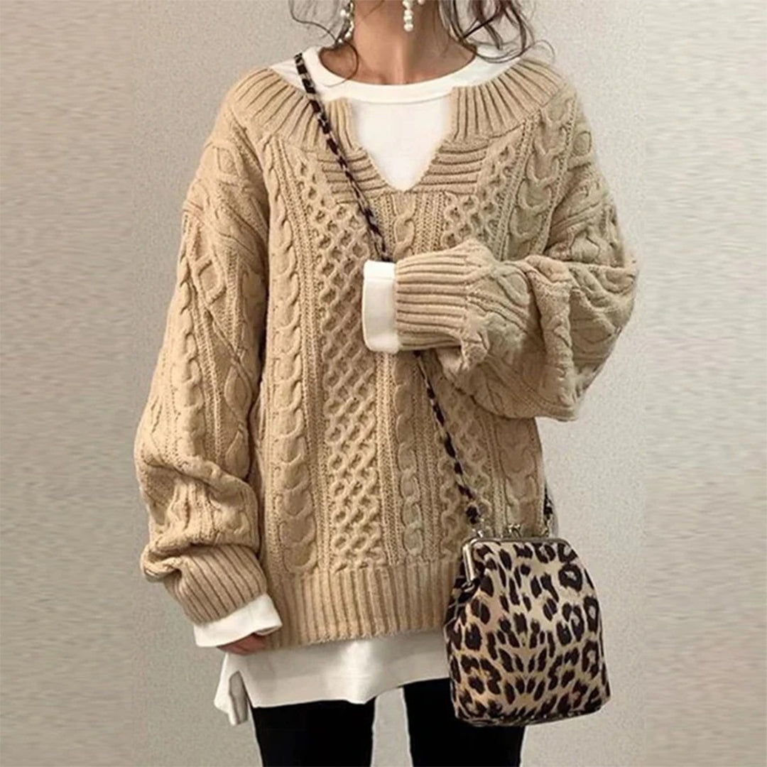 Alani - Casual knitted sweater 