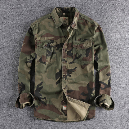 AUBERT - Men's camouflage shirts