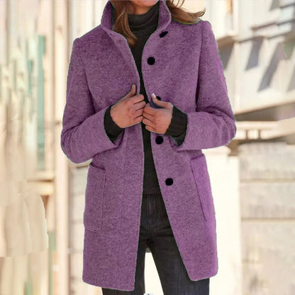 DONATIENNE - Soft and cozy ladies coat