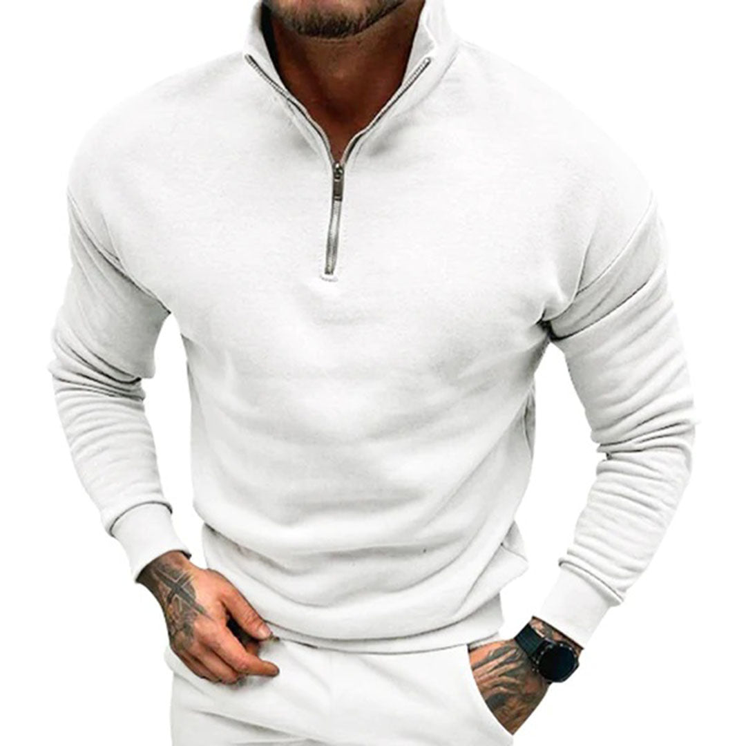 RUSSELL - Men's Half Zip Sweater 