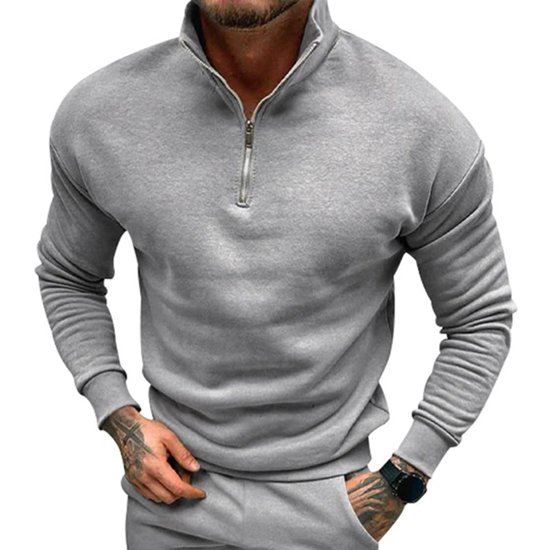 RUSSELL - Men's Half Zip Sweater 