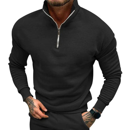 RUSSELL - Men's Half Zip Sweater 