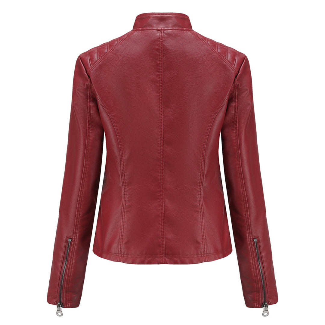 ANDRIJANA - Stylish leather jacket