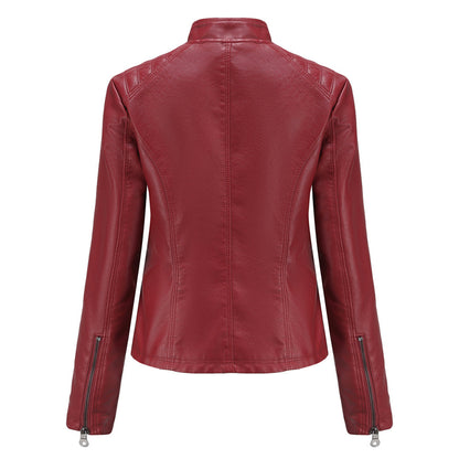 ANDRIJANA - Stylish leather jacket