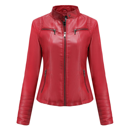 MARIJA - Stylish leather jacket