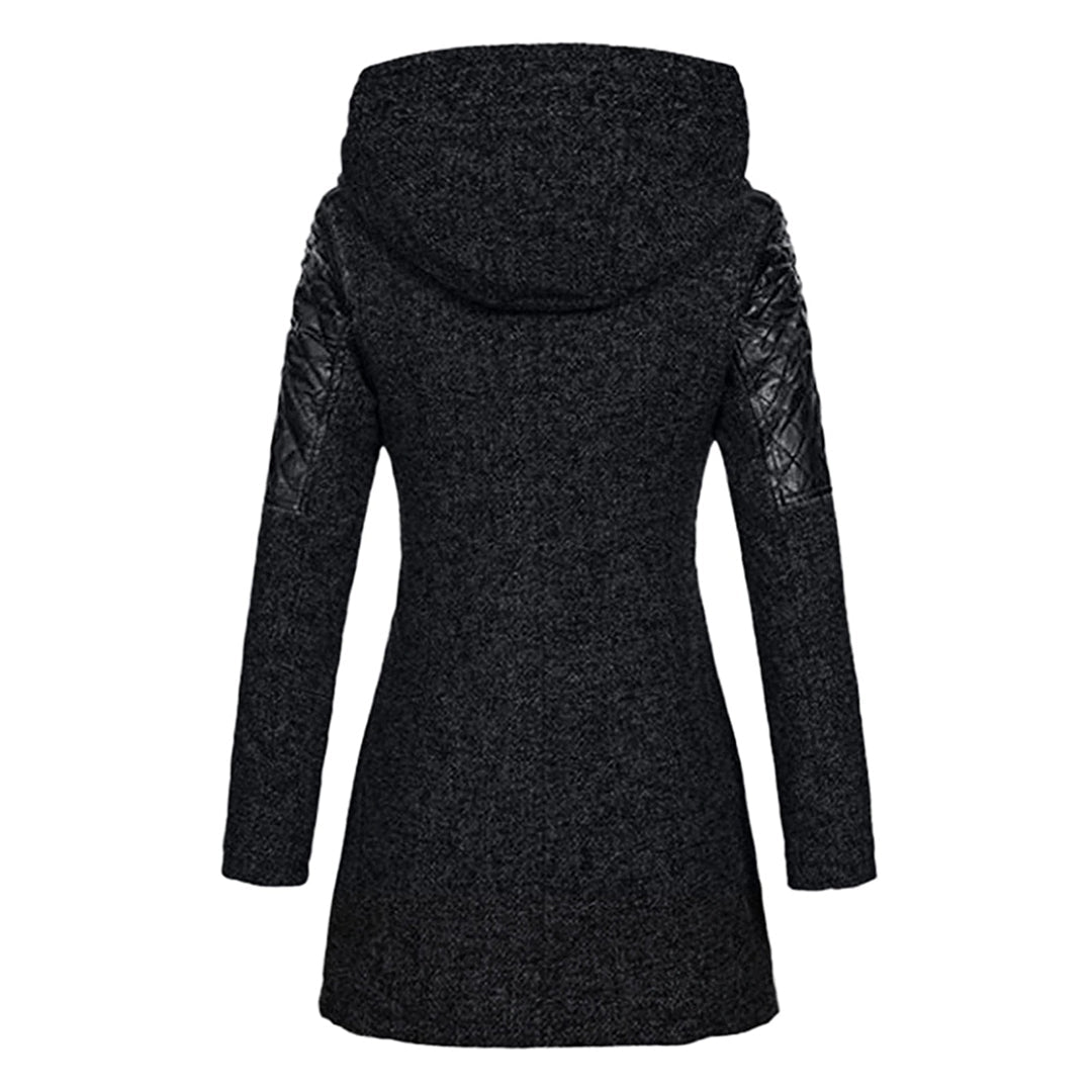 Riley - Long winter coat with hood for women 