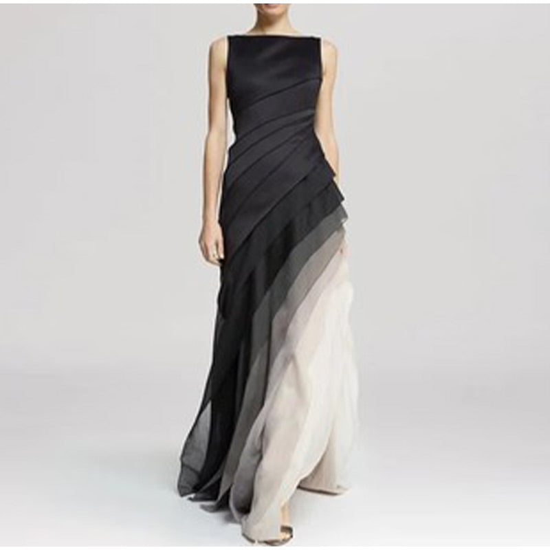 Cassiane | Elegant Sleeveless Maxi Dress 