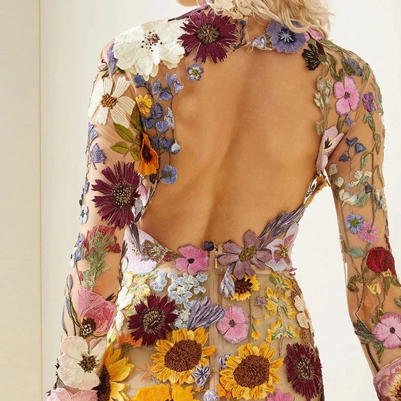 Melinda - Perfect floral dress for spring and summer