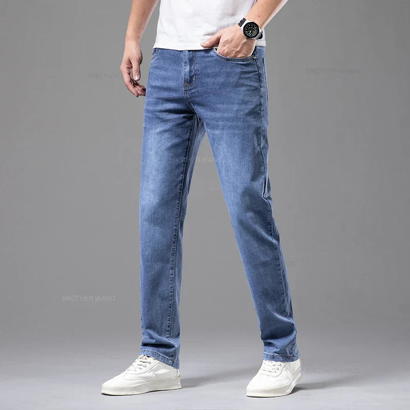 Mokum Comfortable Elastic Business Jeans